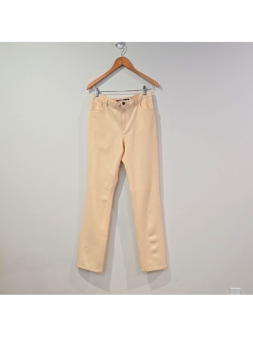 Ralph Lauren Sport Cream Wool 5 pocket Design Businesscore/Old Money Trousers